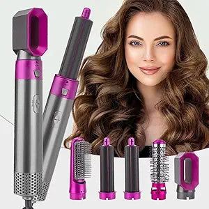 5 in 1 Hair Styler, Hot Air Brush, Airwrap Styler Electric Hair Styler